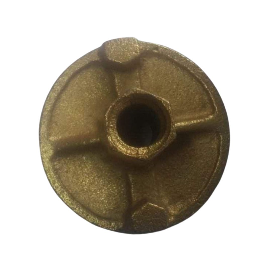 formwork casted forged anchor nut 3 wing , zinc plated