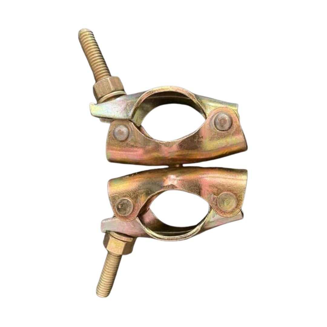 scaffolding pressed steel swivel coupler , zinc plated (1)