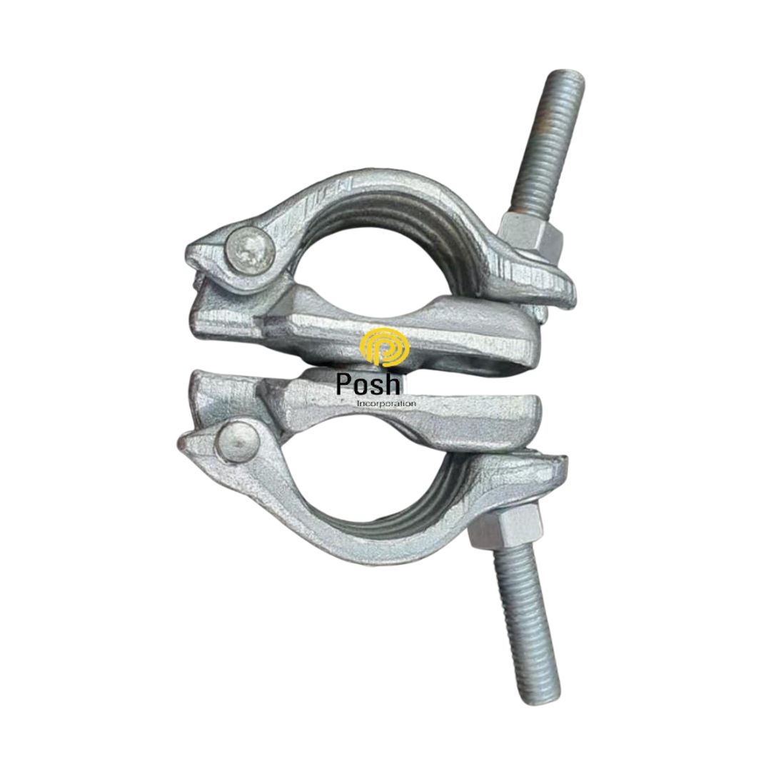 scaffolding drop forged swivel coupler, zinc plated (2)